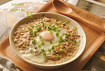 肉饼蒸蛋#我们约饭吧#的做法