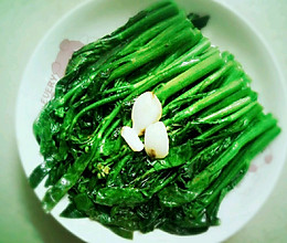 清炒芥兰的做法