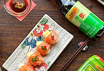 #李锦记X豆果 夏日轻食美味榜#三文鱼手握寿司的做法
