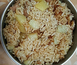 羊肉闷饭的做法