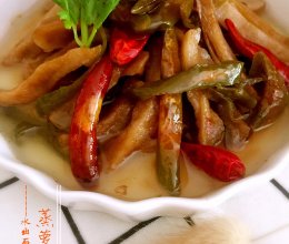 香辣萝卜条,下饭神菜的做法