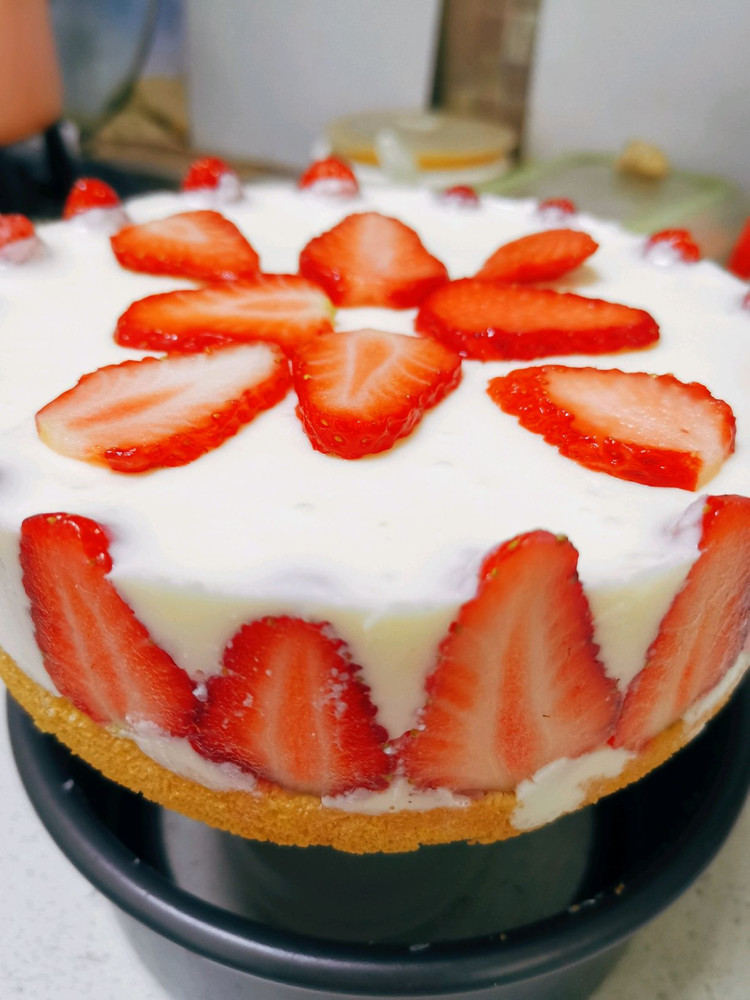 6寸酸奶莫斯蛋糕的做法