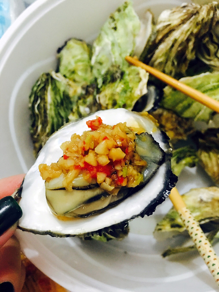 生蚝蒜酱料的做法
