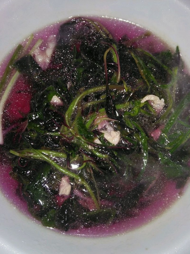 觅菜汤的做法