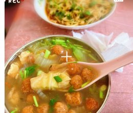 焦丸子汤的做法