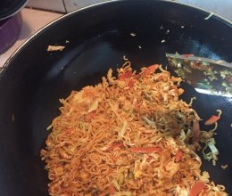 炒方便面的做法