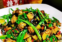 #豪吉川香美味#韭菜泡椒田螺肉的做法