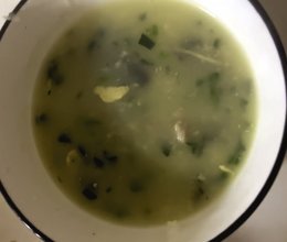 #外婆乡炒出火锅香#皮蛋瘦肉粥的做法