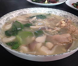 三鲜鸡汤泡饭的做法