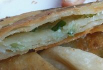 咸香葱油饼的做法