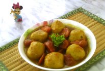 咖喱鱼丸#亮出哩的厨艺#的做法