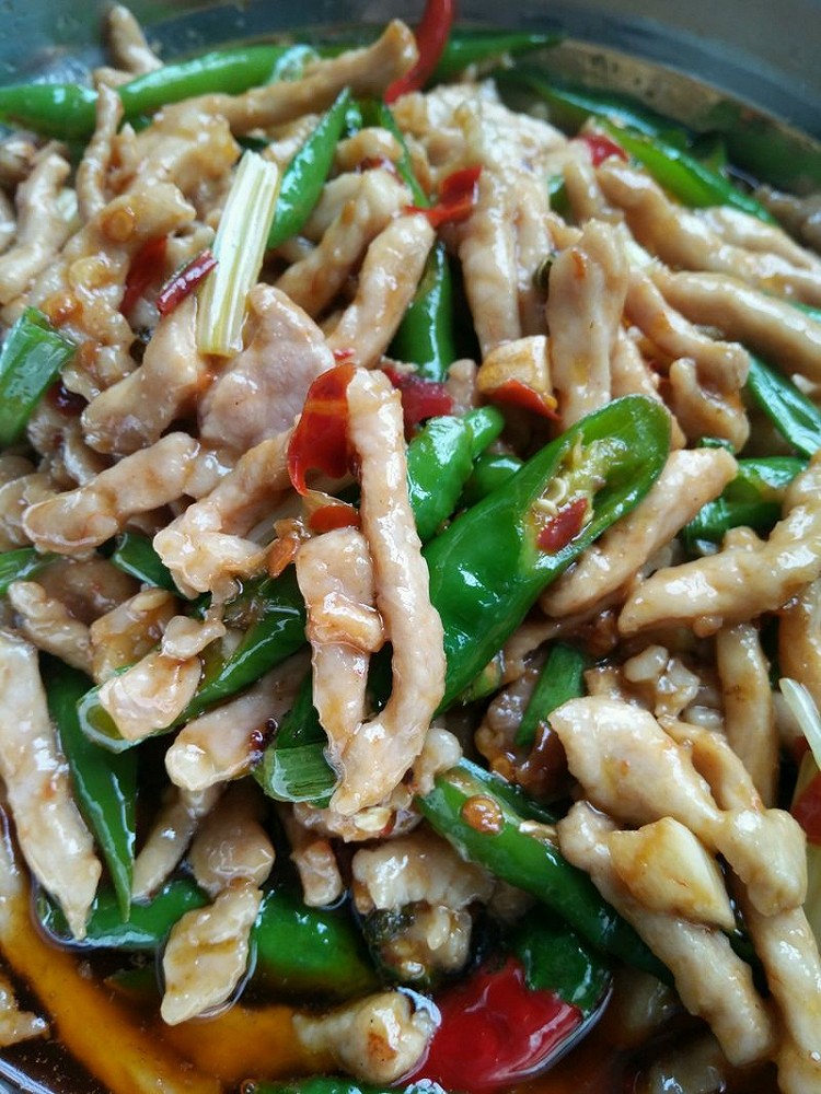 辣椒炒肉的做法