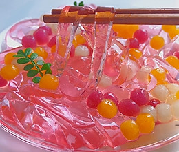 芋圆果冻冰面条的做法