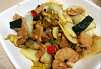 超好吃的娃娃菜炒肉的做法