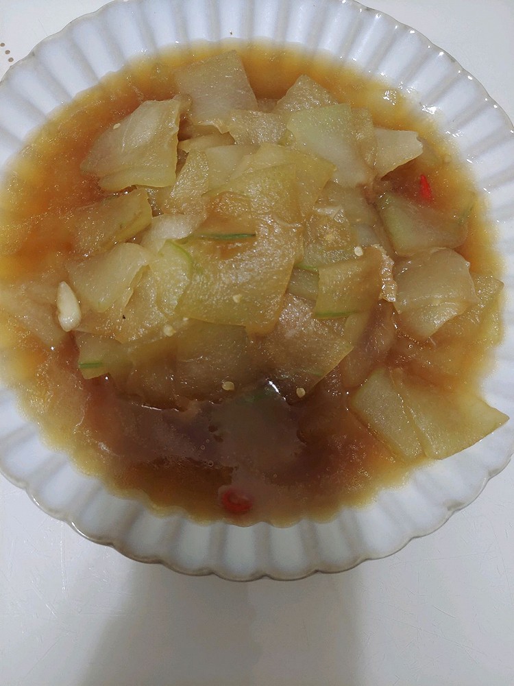 素炒冬瓜的做法