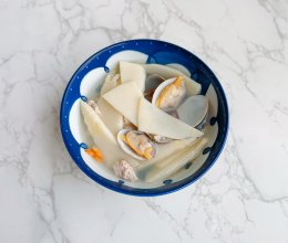#刘畊宏女孩减脂饮食#竹笋花蛤汤的做法