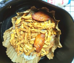 空气炸锅系列之酥酥杏鲍菇的做法