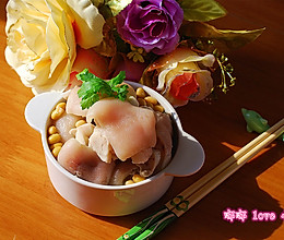 黄豆猪蹄汤的做法