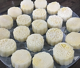 绿豆馅冰包月(低糖低油)的做法