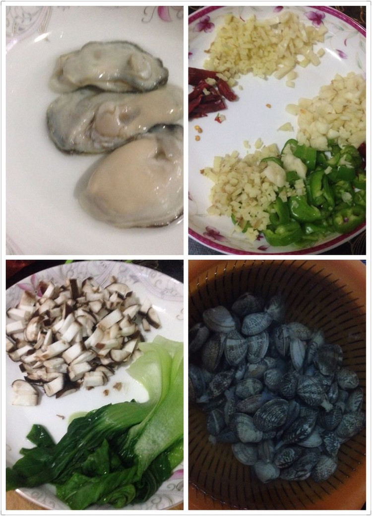 有生蚝的海鲜粥的做法