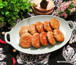 莲藕肉饼的做法