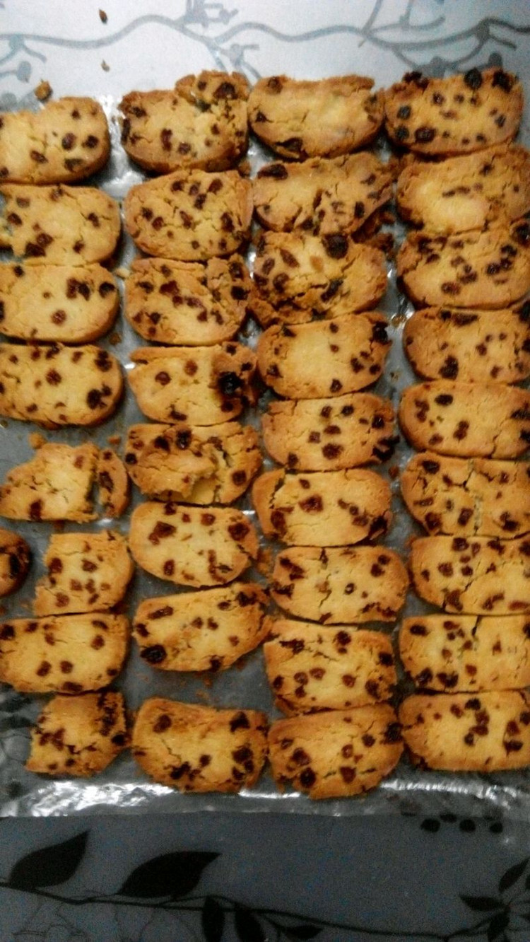 葡萄干饼干的做法