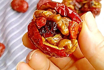 #一道菜表白豆果美食#枣夹核桃的做法