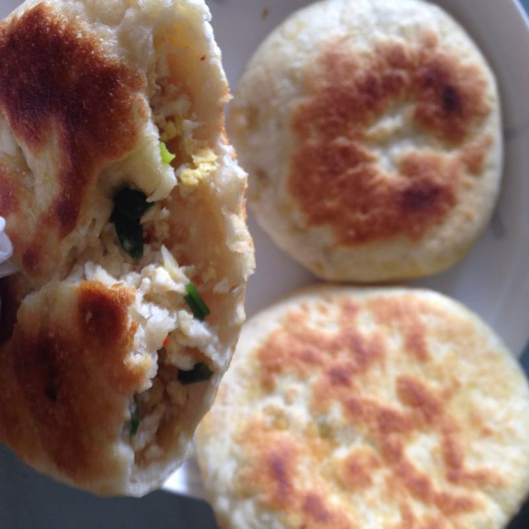 豆腐鸡蛋饼的做法