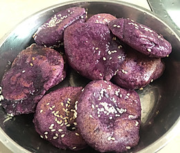 紫薯饼的做法