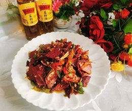 #中秋跟着金龙鱼外婆乡小榨菜籽油一起吃香喝辣#香辣驴肉的做法