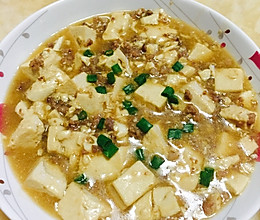 豆腐肉末的做法