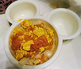 西红柿鸡蛋打卤面的做法
