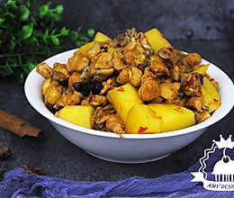 #就是红烧吃不腻！#土豆红烧鸡肉的做法