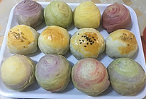 果酱流心奶黄酥/蛋黄酥的做法