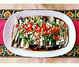 蒜泥拌蒸茄子的做法