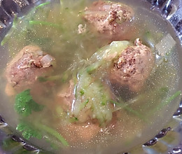 羊肉丸子萝卜汤的做法