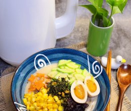 #15分钟周末菜#日式豆乳荞麦面的做法