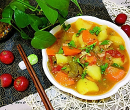 #肉食者联盟#红烧肉罐头版东北乱炖的做法