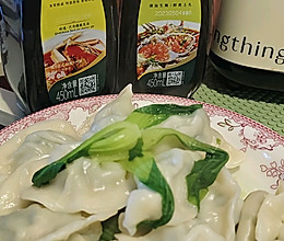 #秋日抢鲜“蟹”逅#生腌调料配鲅鱼馅饺子的做法