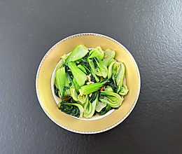 清炒上海青的做法