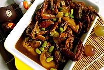 面拖蟹（家乡味）的做法