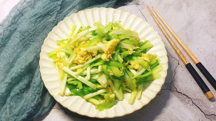 韭黄炒蛋的做法