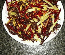 麻辣牛肉丝的做法