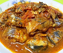 乐乐自家菜--茄汁青鱼的做法