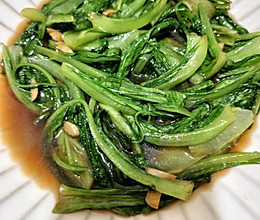 清炒油麦菜的做法