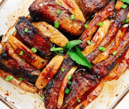 苹果烤猪排,适合露一手的年夜饭烤菜 #家乡年味 鲜才够味#的做法