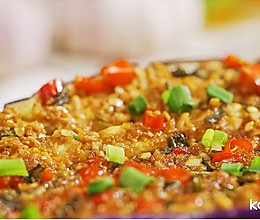 无油无烟｜蒜香烤茄子的做法
