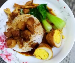 卤肉饭的做法