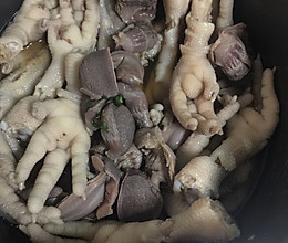 糟卤鸡脚鸡胗的做法