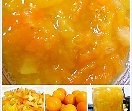 金桔果酱（金桔茶）的做法